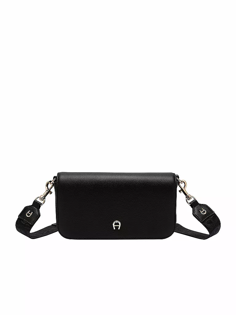 AIGNER | Ledertasche - Mini Bag ZITA Small | schwarz