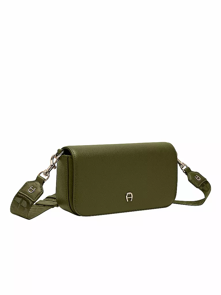 AIGNER | Ledertasche - Mini Bag ZITA Small | olive