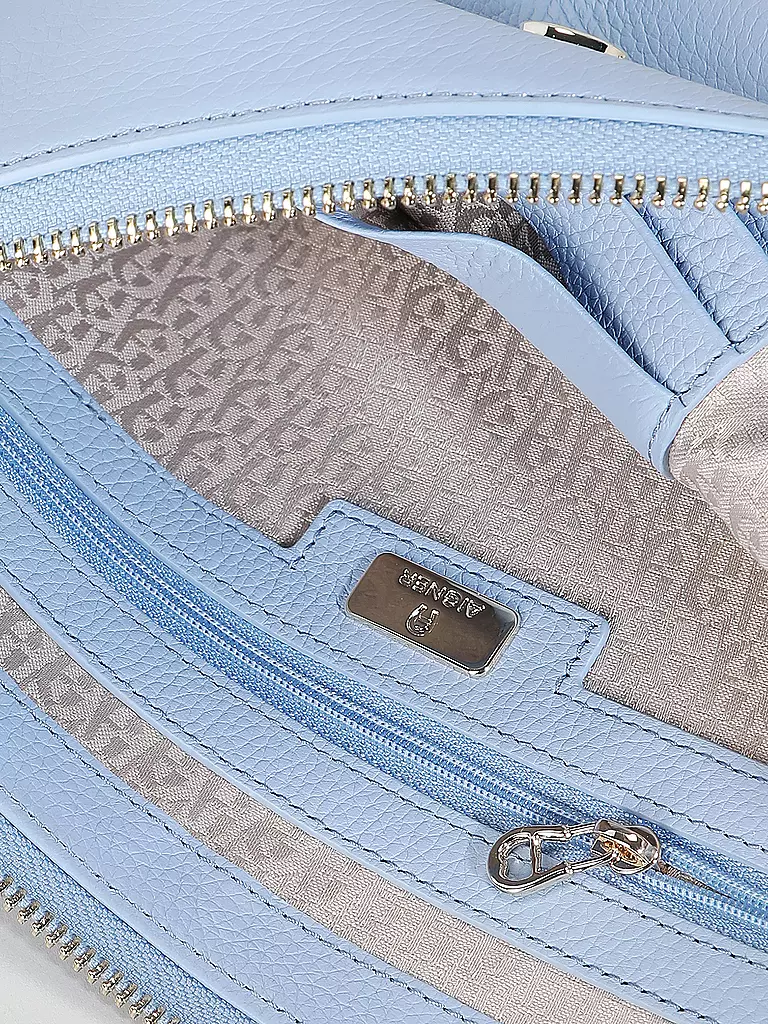 AIGNER | Ledertasche - Mini Bag ZITA | hellblau