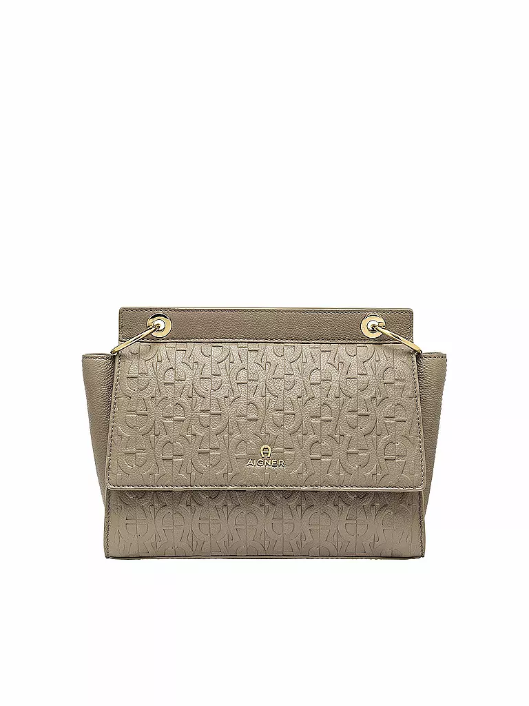 AIGNER | Ledertasche - Minibag "Carol" S | grau