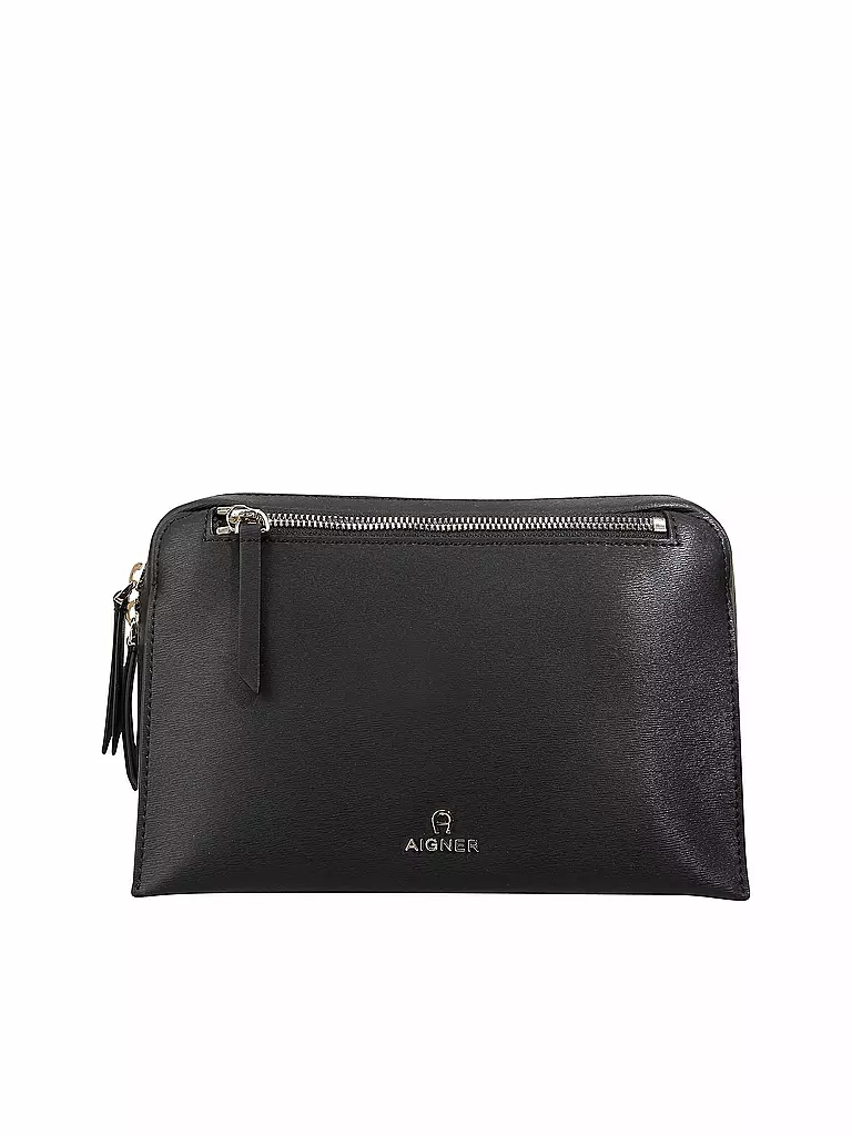 AIGNER | Ledertasche - Minibag "Pisa" S | schwarz