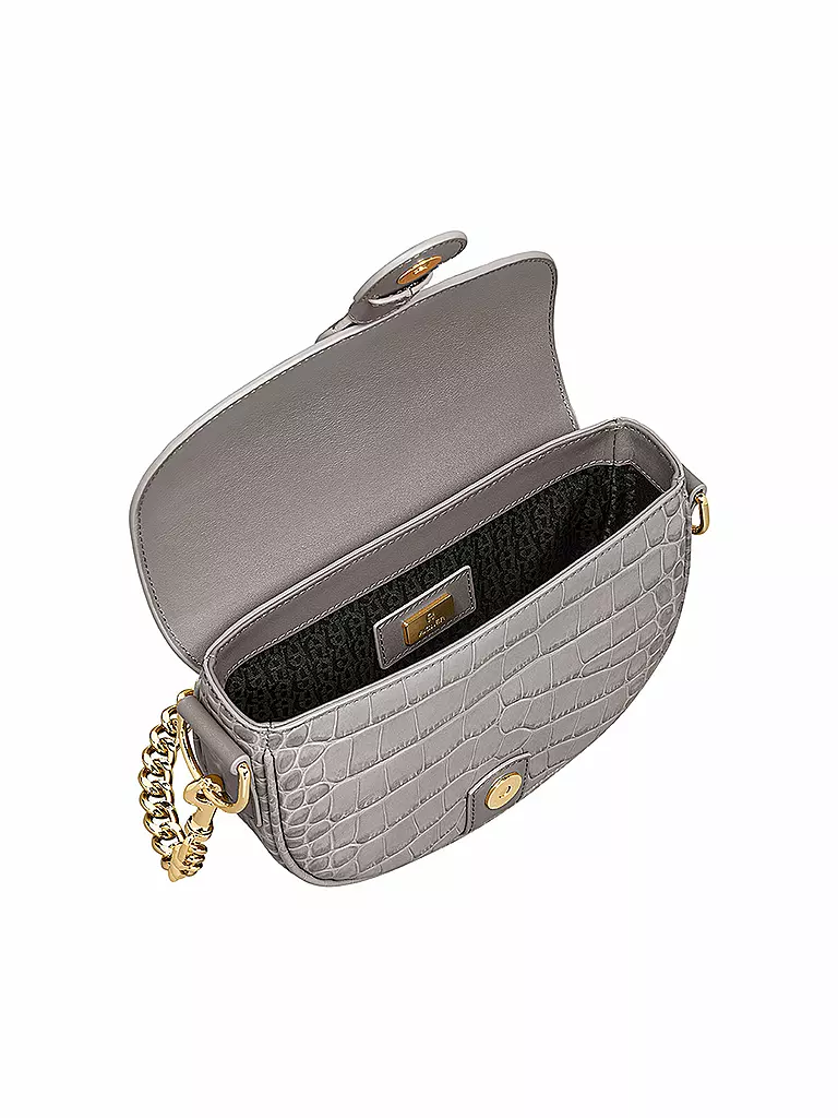 AIGNER | Ledertasche - Minibag Calla S | grau