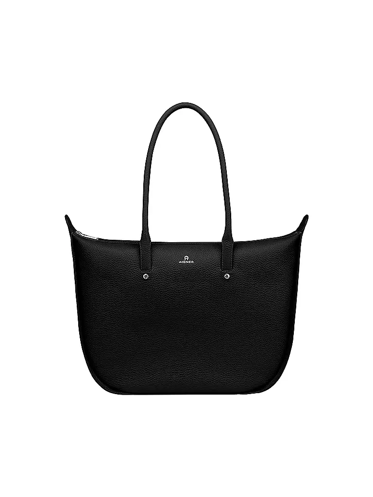 AIGNER | Ledertasche - Shopper Ivy | schwarz