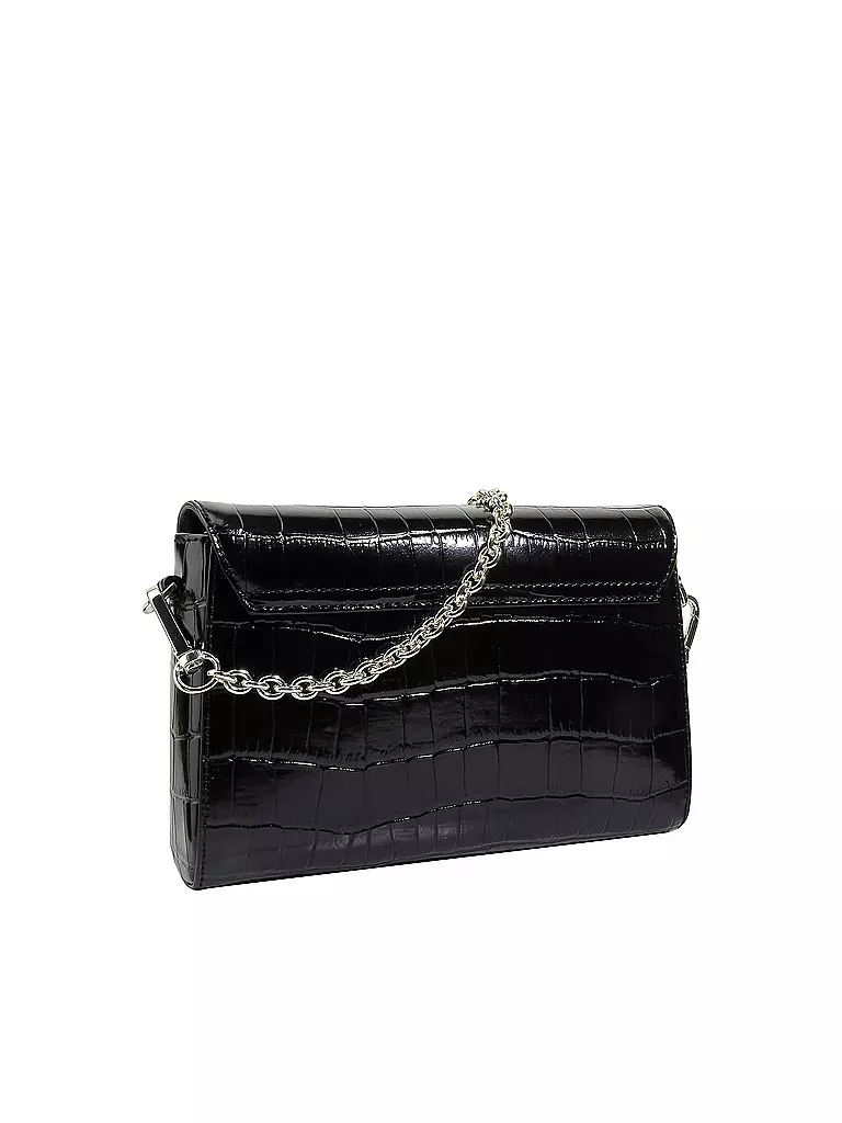 AIGNER | Ledertasche - Umhängetasche "Genoveva" S | schwarz