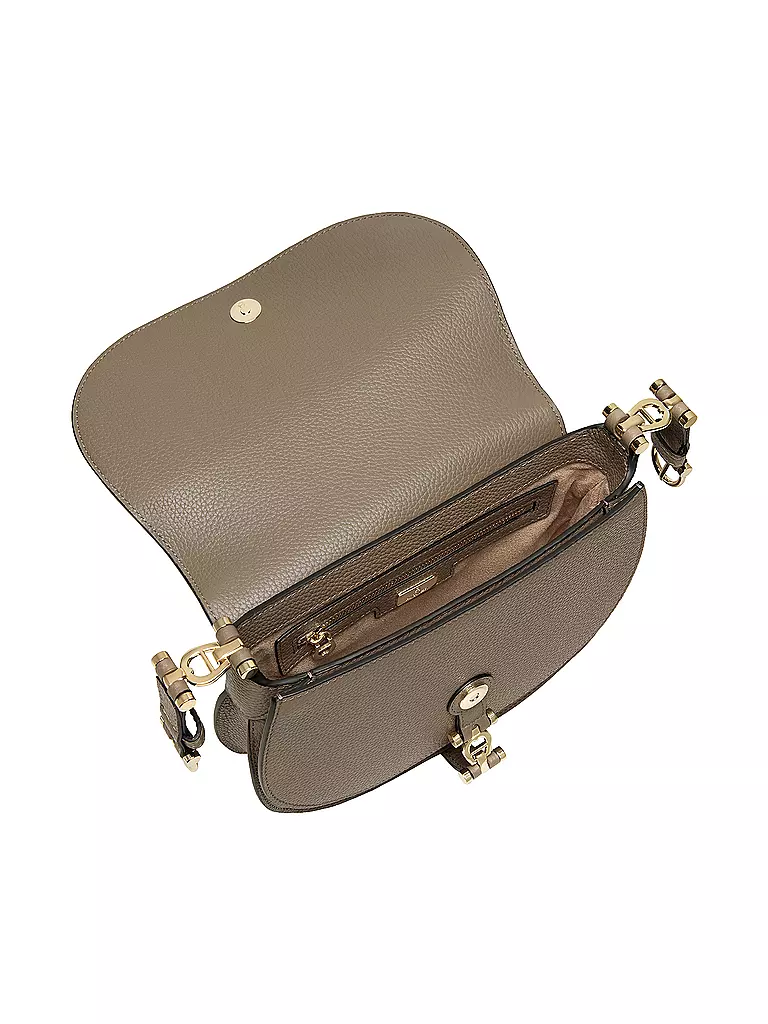 AIGNER | Ledertasche - Umhängetasche DELIA Small | beige