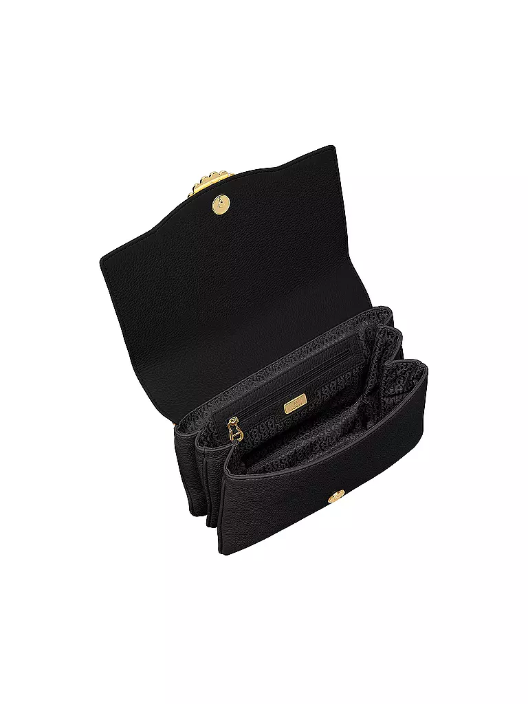 AIGNER | Ledertasche - Umhängetasche Diadora S | schwarz