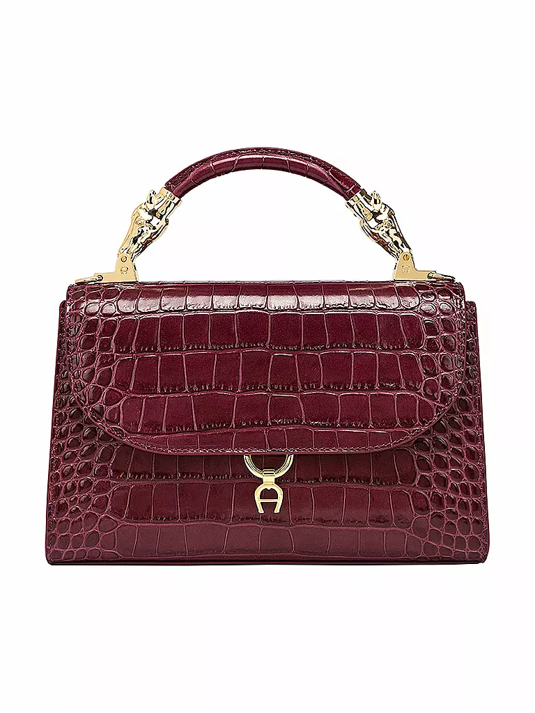 AIGNER | Ledertasche - Umhängetasche Donna S | rot