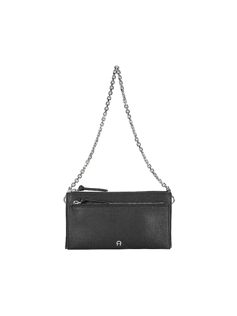 AIGNER | Ledertasche - Umhängetasche ISA S | schwarz