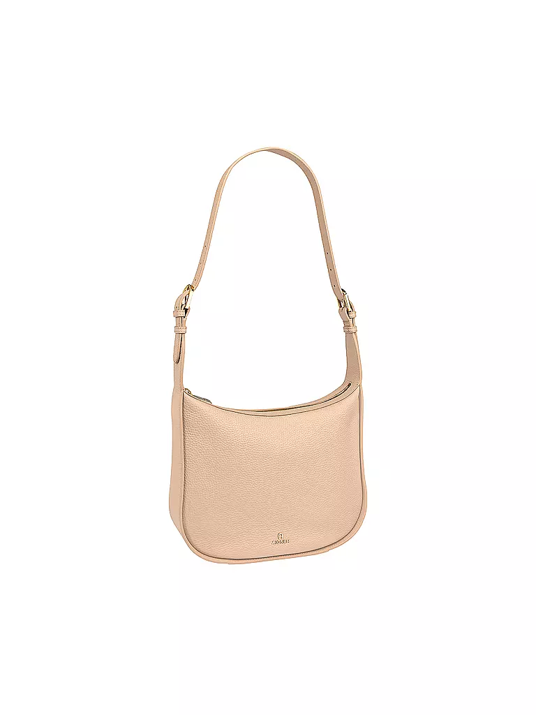 AIGNER | Ledertasche - Umhängetasche IVY M | beige