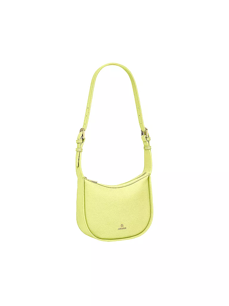 AIGNER | Ledertasche - Umhängetasche IVY S | hellgrün