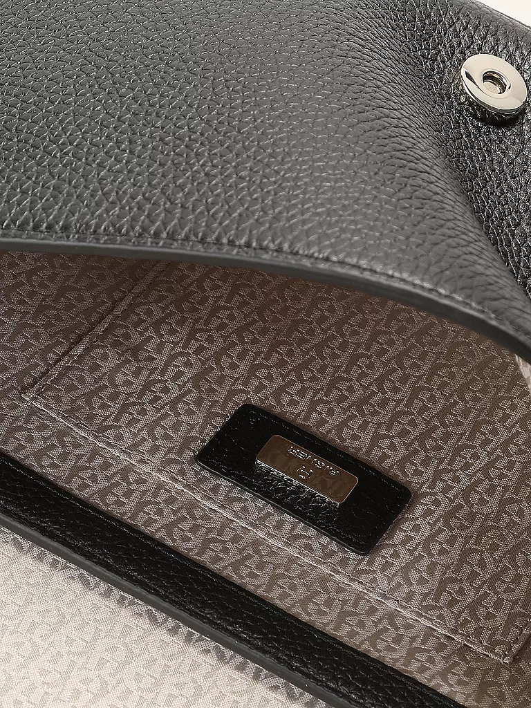 AIGNER | Ledertasche - Umhängetasche PURA Medium | schwarz