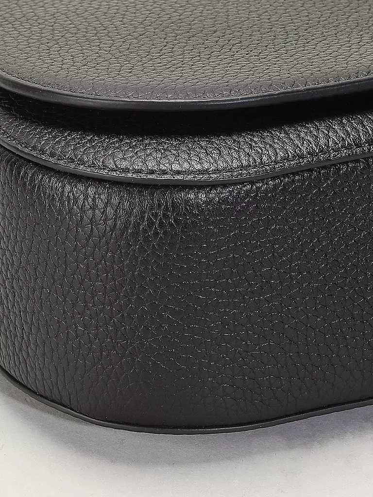 AIGNER | Ledertasche - Umhängetasche PURA Medium | schwarz