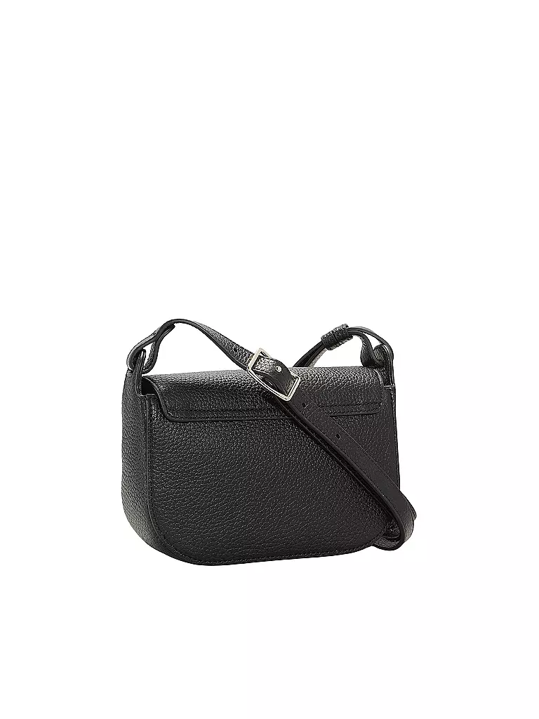 AIGNER | Ledertasche - Umhängetasche PURA Small | schwarz