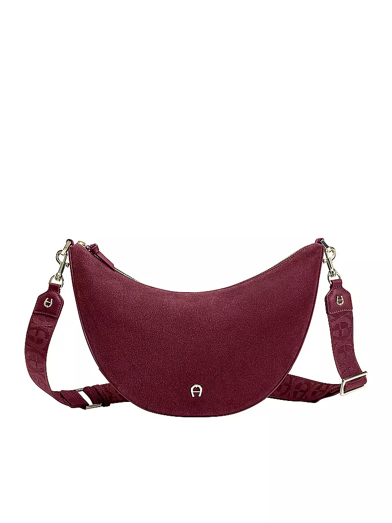 AIGNER | Ledertasche - Umhängetasche ZITA Medium | dunkelrot