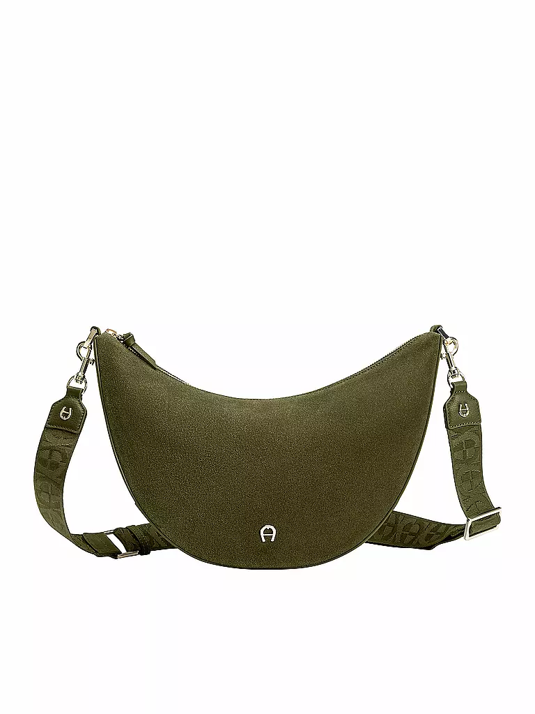 AIGNER | Ledertasche - Umhängetasche ZITA Medium | olive