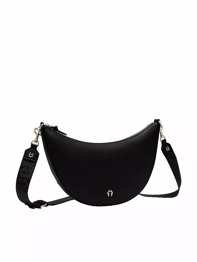 AIGNER | Ledertasche - Umhängetasche ZITA Medium | schwarz