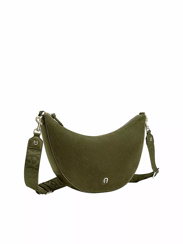 AIGNER | Ledertasche - Umhängetasche ZITA Medium | dunkelrot