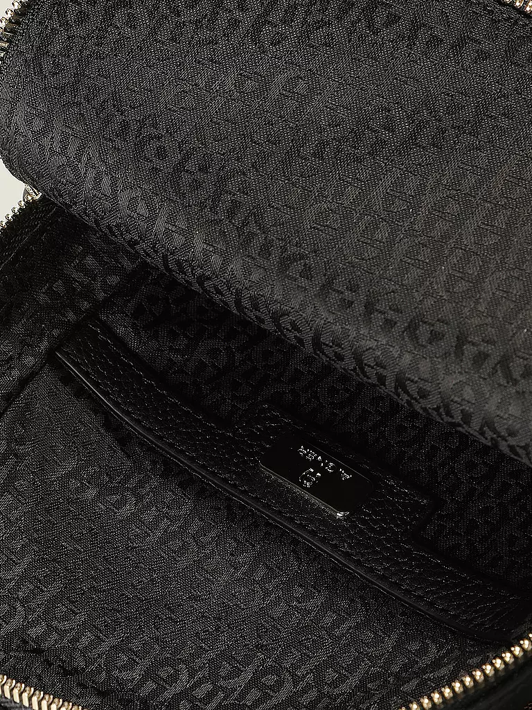 AIGNER | Ledertasche - Umhängetasche ZITA SLING CROSSBODY | schwarz