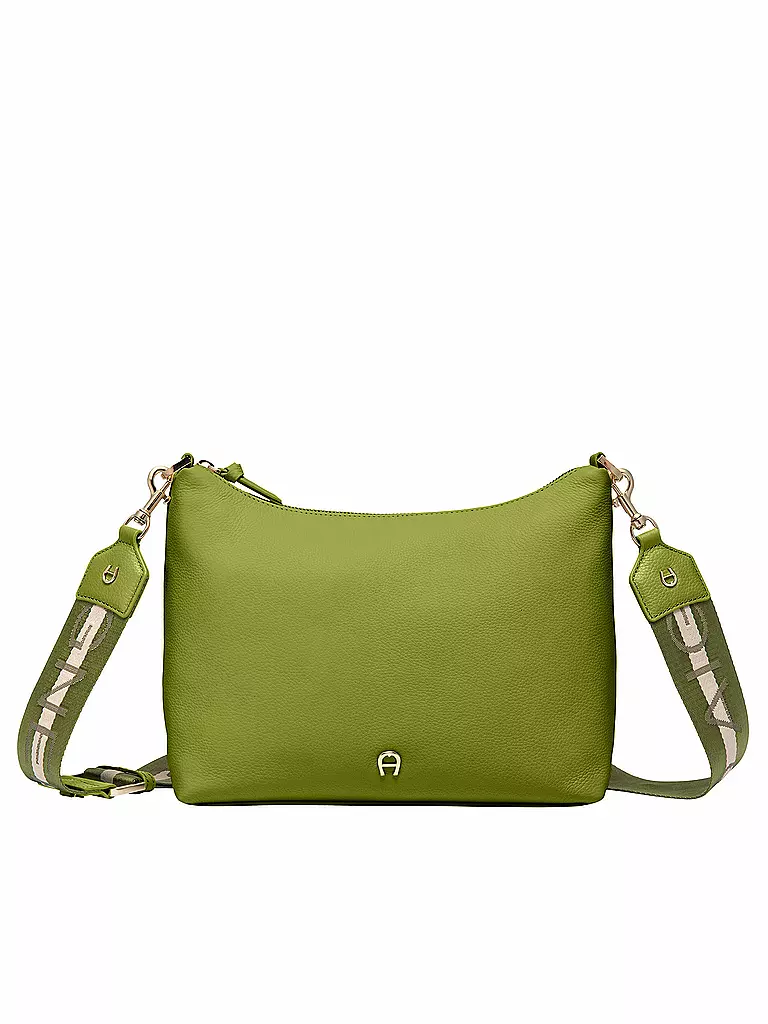 AIGNER | Ledertasche - Umhängetasche ZITA | dunkelblau