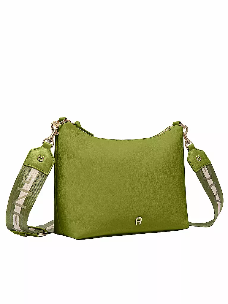 AIGNER | Ledertasche - Umhängetasche ZITA | dunkelblau