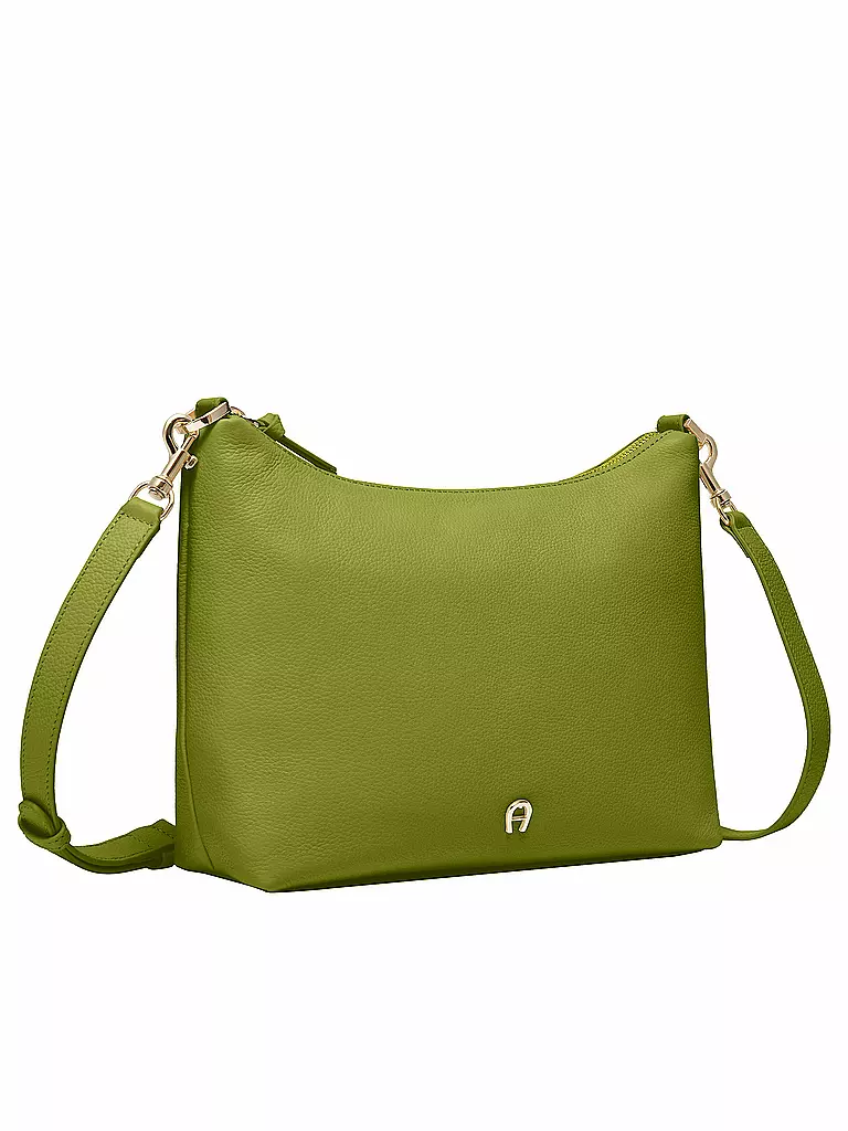 AIGNER | Ledertasche - Umhängetasche ZITA | dunkelblau