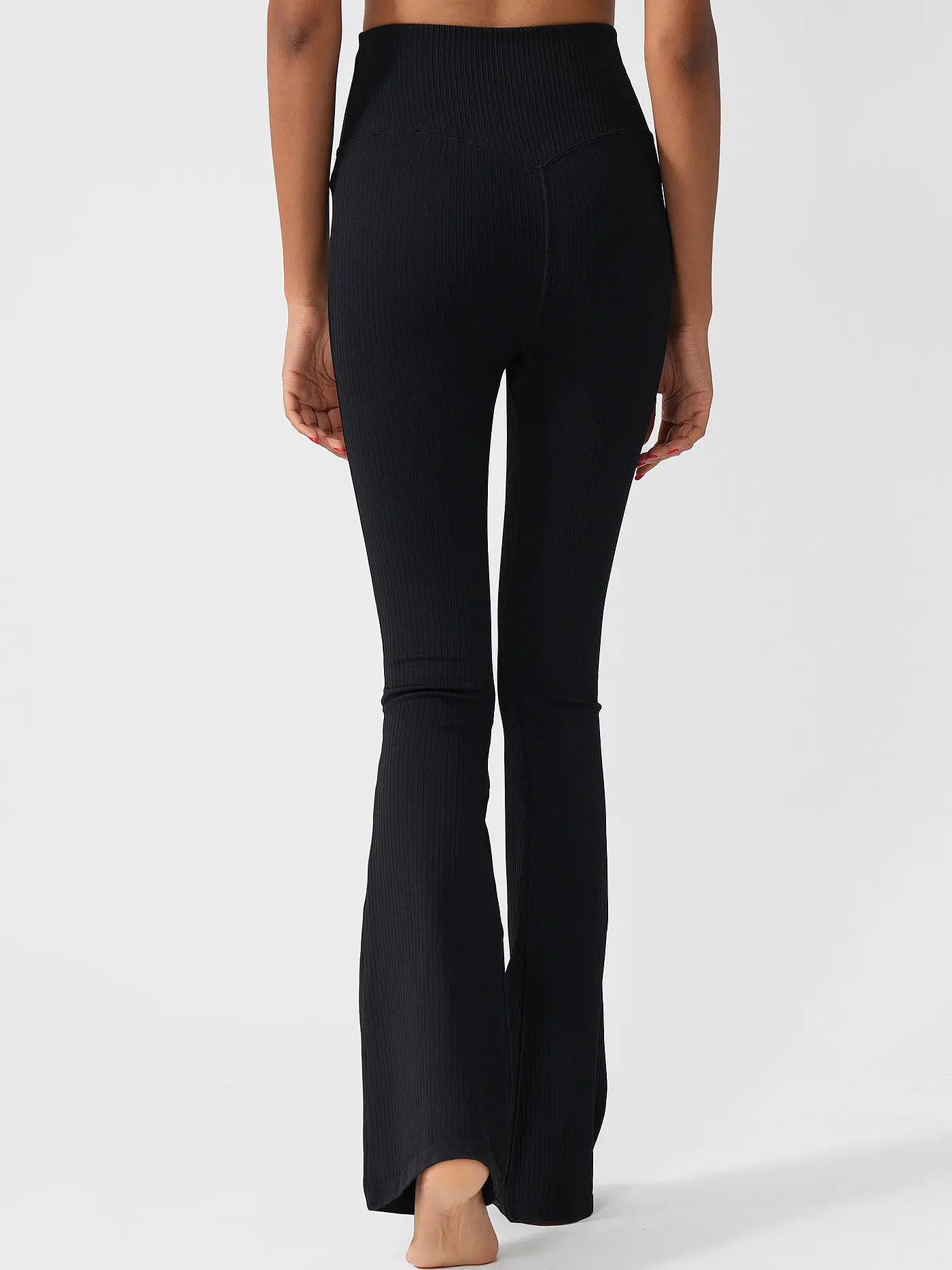 AIM'N | Leggings Flared Fit | schwarz
