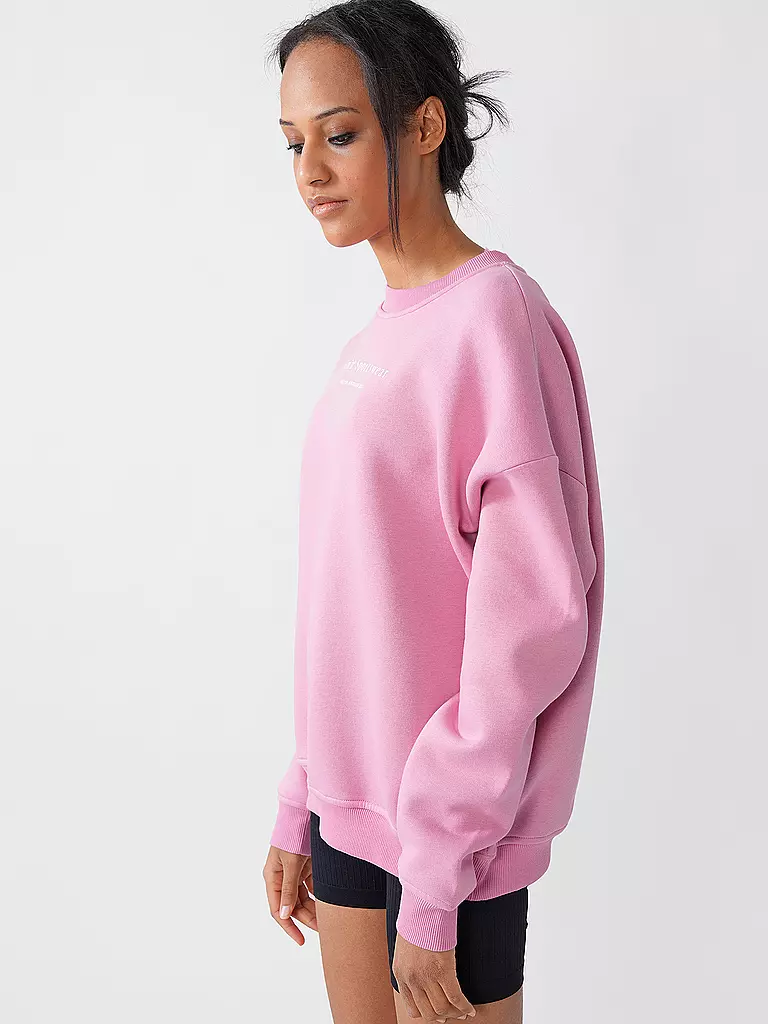 AIMN | Sweater SERIF | rosa
