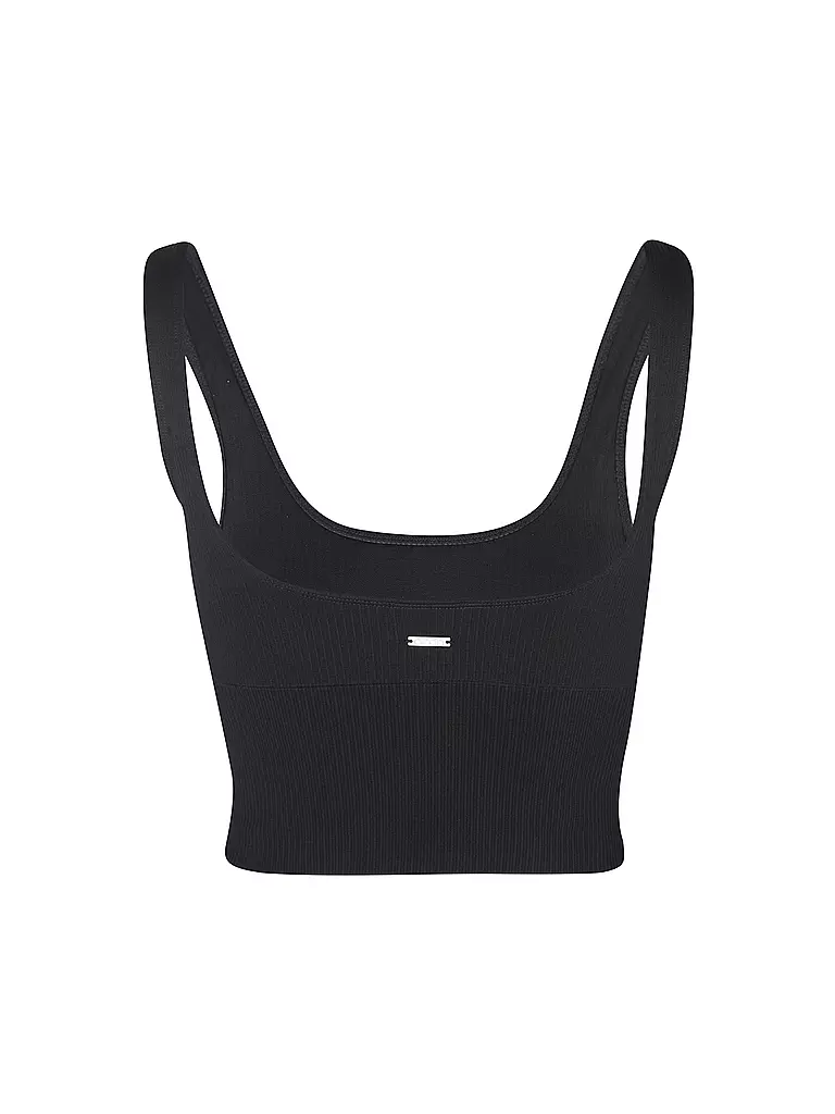 AIMN | Top - Bralette Cropped Fit | dunkelblau