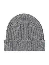 AKAROA | Kaschmirmütze - Haube LU | grau