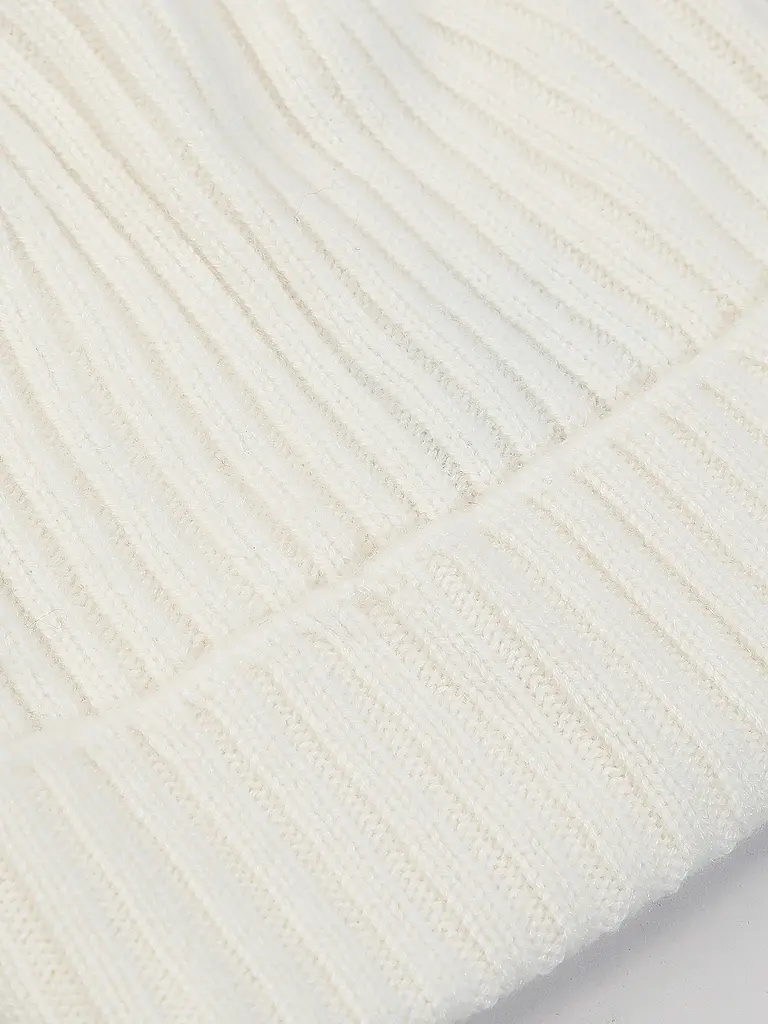 AKAROA | Kaschmirmütze - Haube LU | weiss