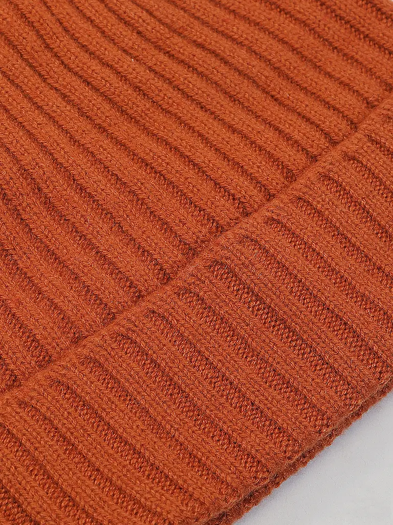 AKAROA | Kaschmirmütze - Haube LU | orange