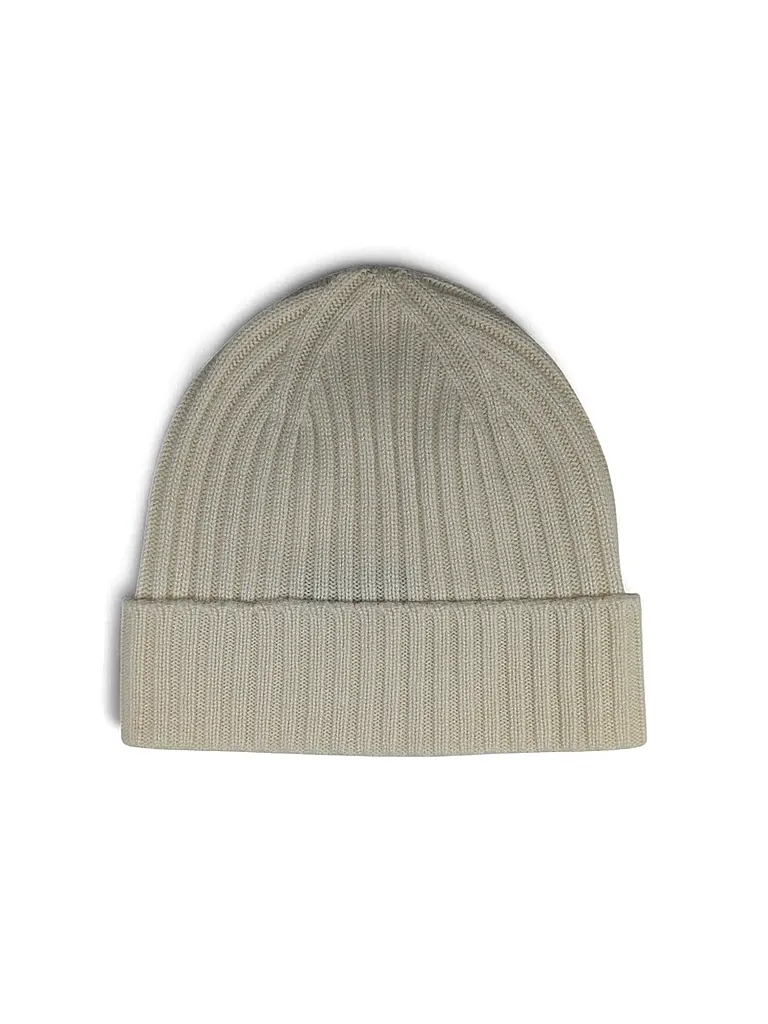 AKAROA | Kaschmirmütze - Haube LU | weiss