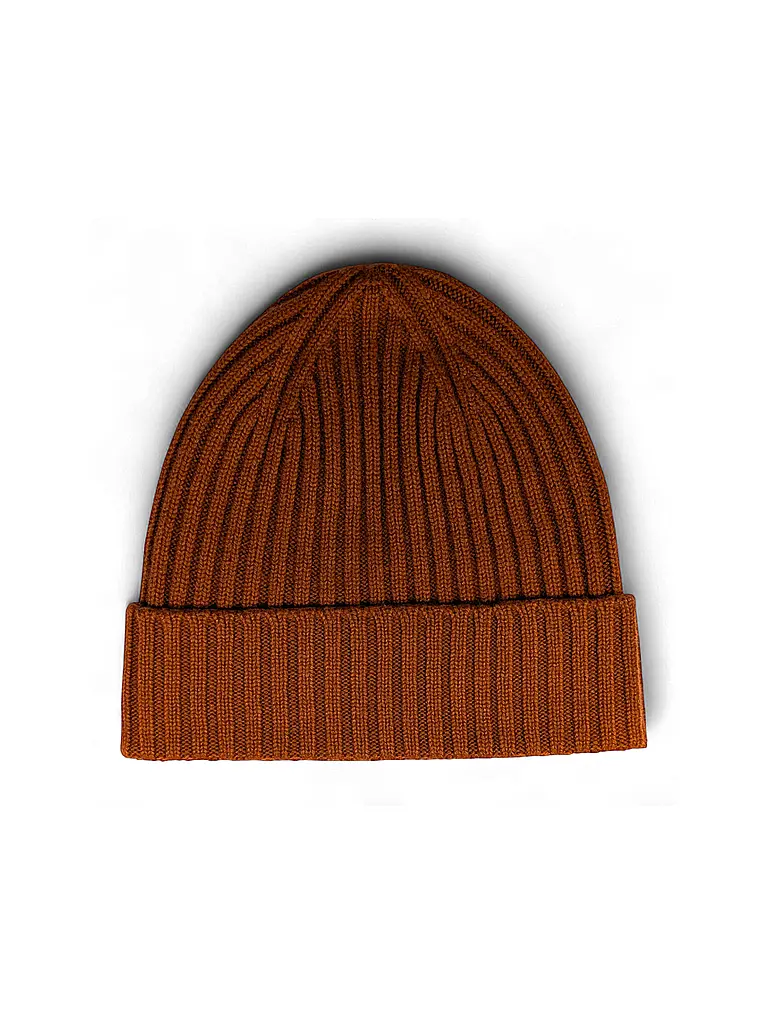 AKAROA | Kaschmirmütze - Haube LU | orange