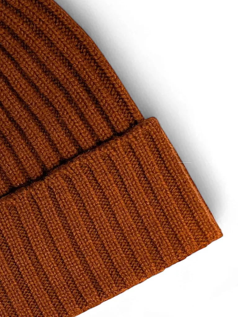 AKAROA | Kaschmirmütze - Haube LU | orange