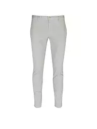 ALBERTO | Chino Slim Fit ROB | silber
