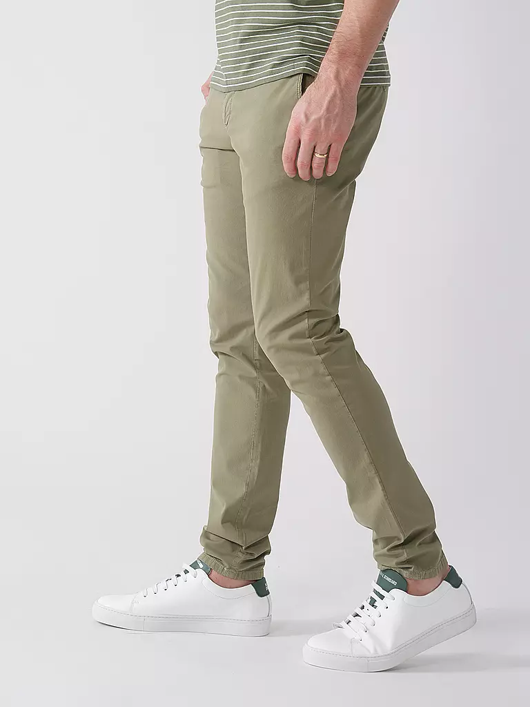 ALBERTO | Chino Slim Fit ROB | hellgrau