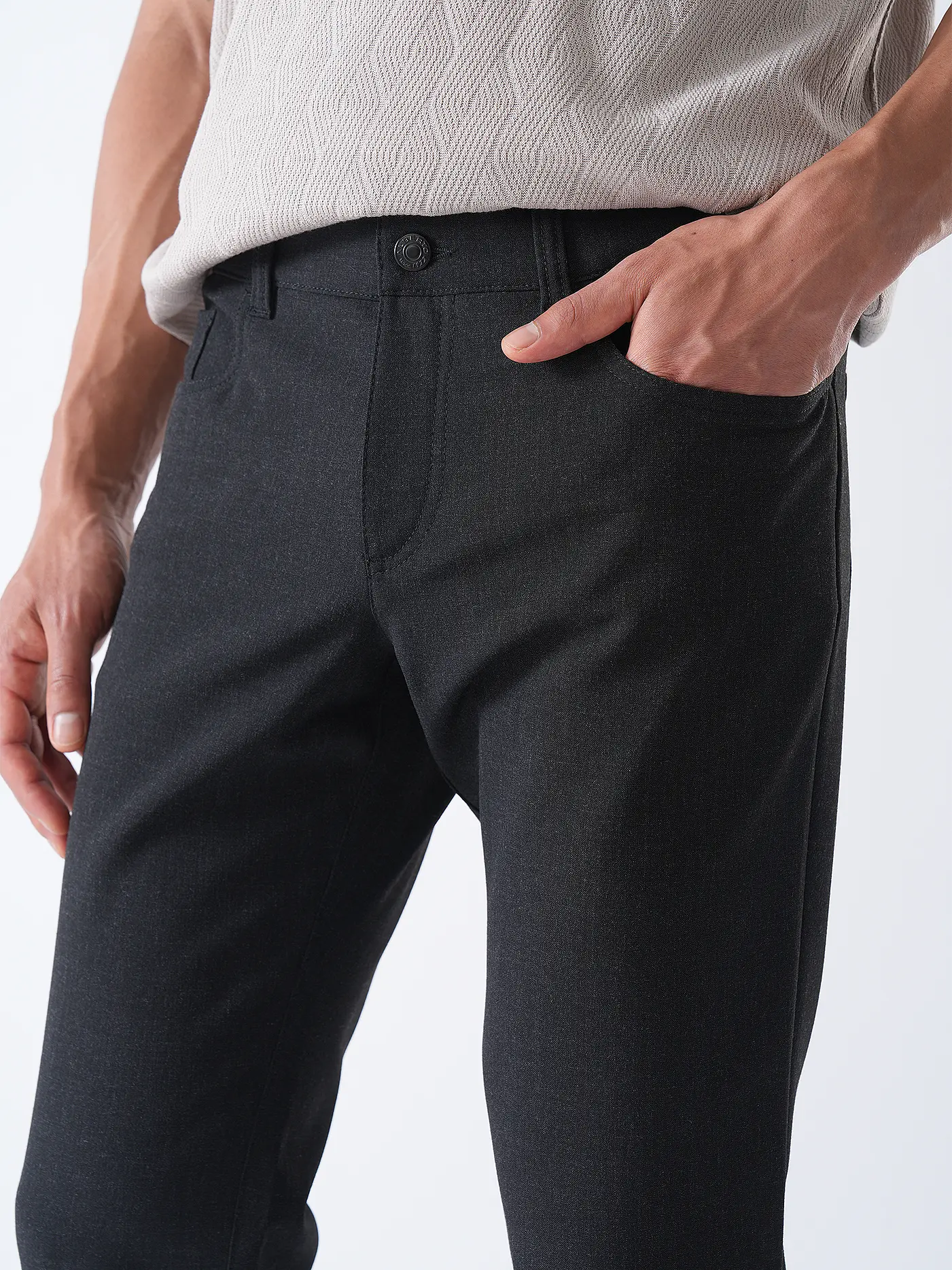 ALBERTO | Hose CERAMICA | grau