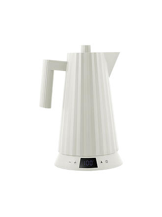 ALESSI | Wasserkocher 1,7l Plissee Th. Harz / Weiss