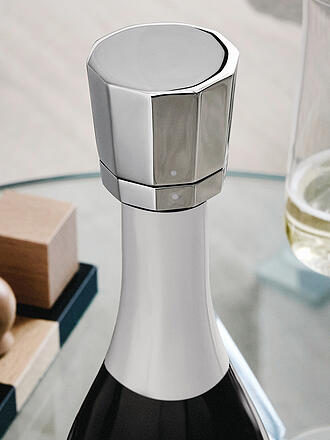 ALESSI | Champagnerflaschenverschluss 5cm EUGENIA Design Naoto Fukasawa Edelstahl 