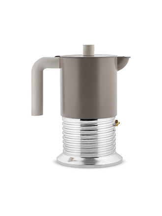ALESSI | Espressokocher VITE 6 Tassen Aluminium/Warmgrey