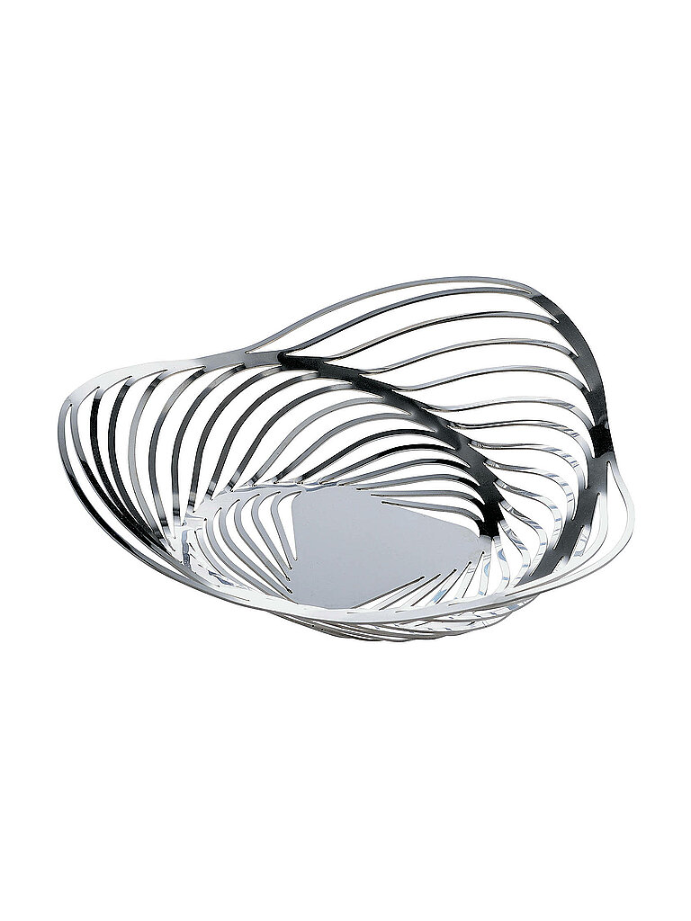 ALESSI Korbschale Trinity 26cm silber