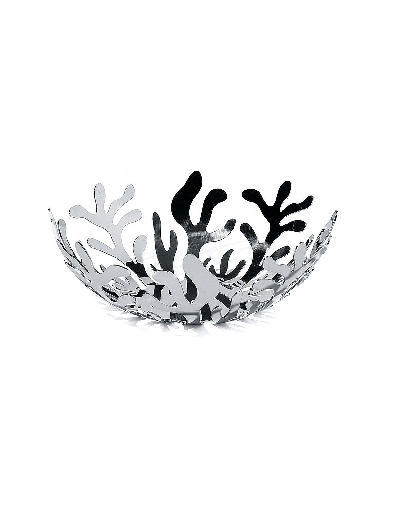 ALESSI Schale Mediterraneo 21cm Edelstahl silber