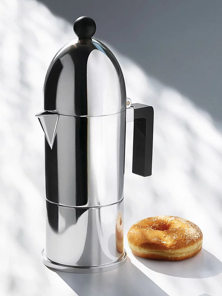 ALESSI Espressomaschine La Cupola (6 Tassen) silber