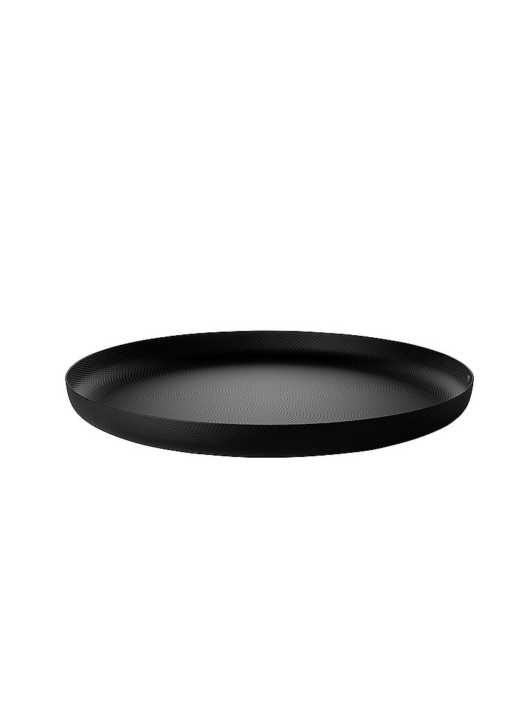 ALESSI Tablett 35cm Schwarz schwarz