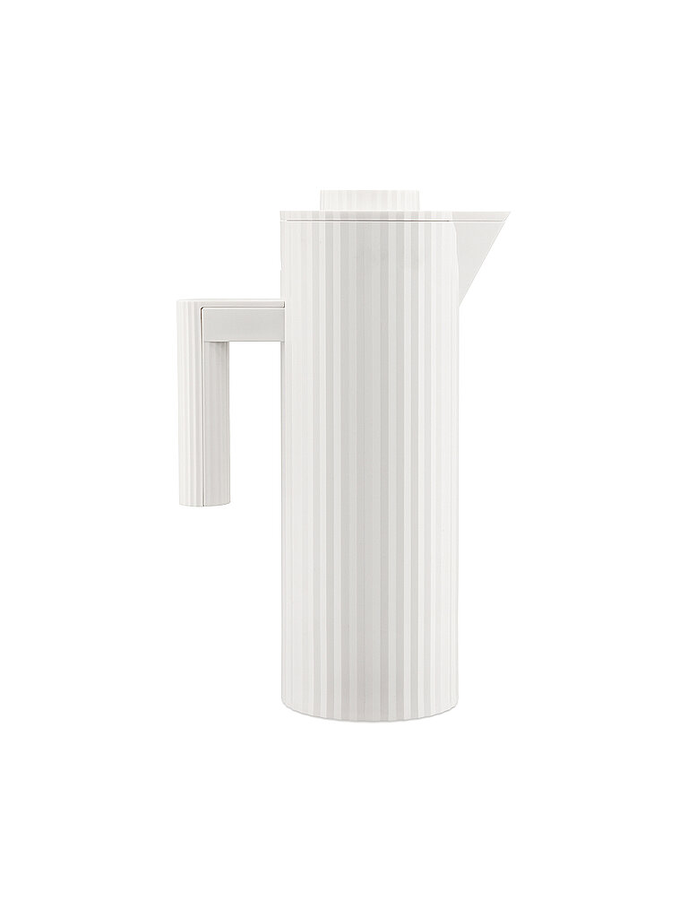 ALESSI Thermoskanne - Isolierkanne Plisse 1 l Weiss weiss