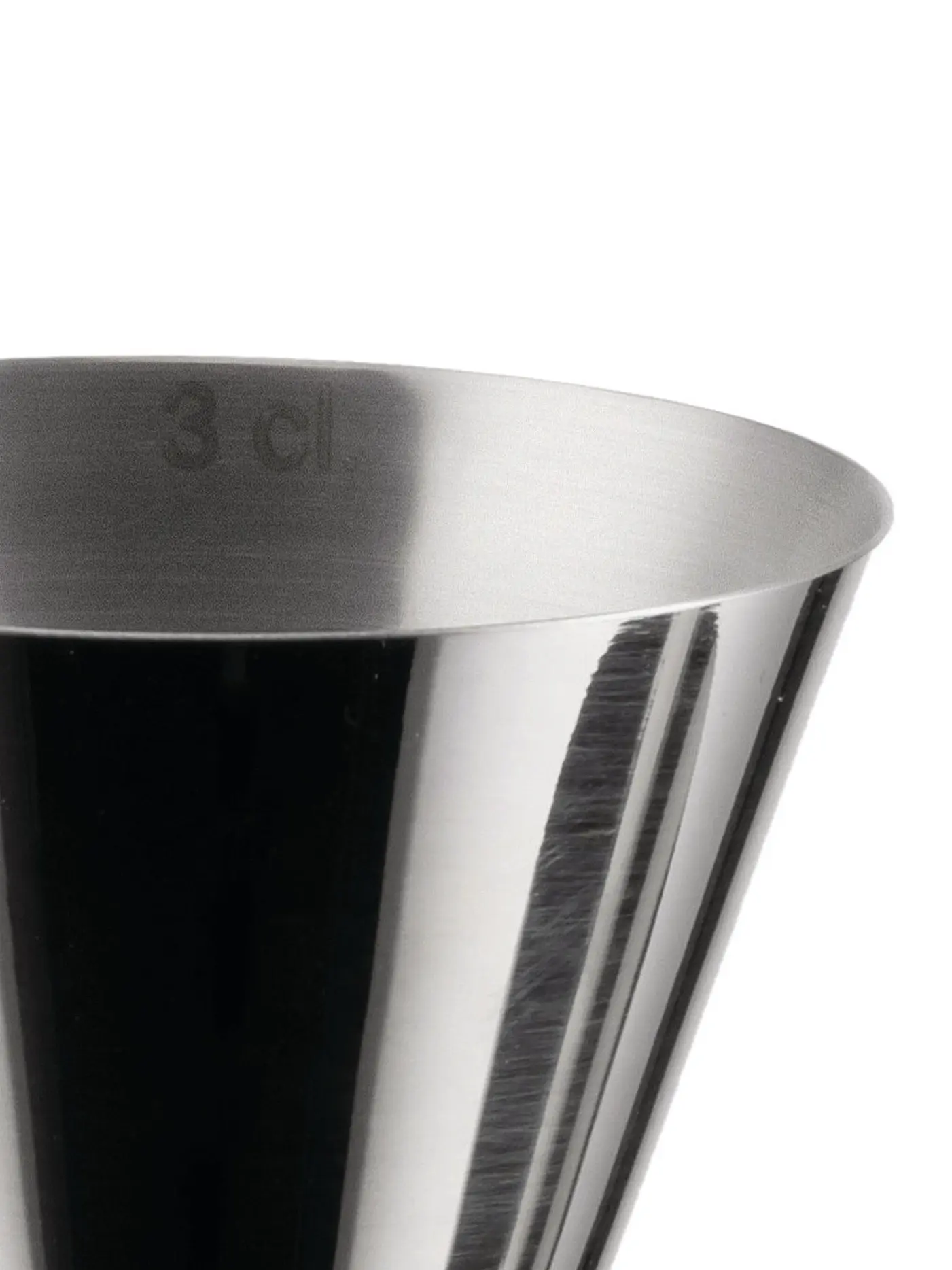 ALESSI | Bar Messbecher Quadri Combo Jigger Edelstahl | silber