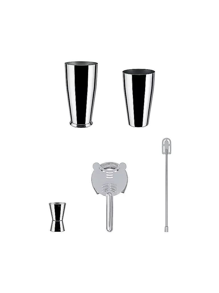 ALESSI | Bar Set Lunar Eclipse 4tlg | silber