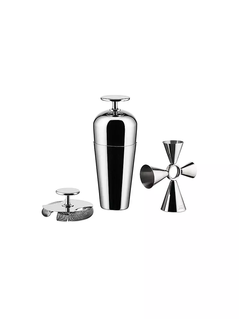 ALESSI | Bar Set The Tending Box 3tlg Edelstahl | silber