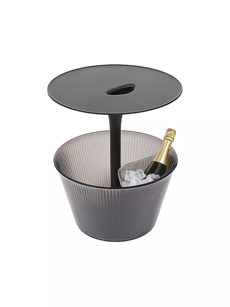 ALESSI | Beistelltisch PICK-UP 43cm Schwarz | schwarz