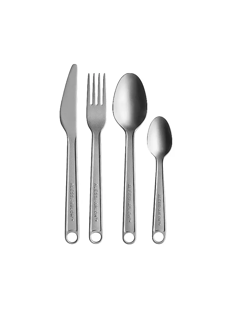 ALESSI | Besteckgarnitur Conversational Objects | silber